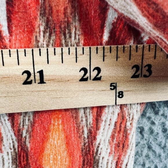 Alfred Dunner Womens Top Extra Large Orange Short Sleeve Pullover Shirt Stretch - Picture 8 of 10